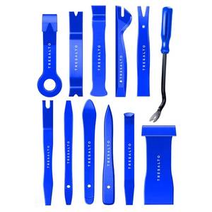 lot 20090 image: Tresalto Auto Trim Removal Tool Set 12 Piece Nylon Pry Kit