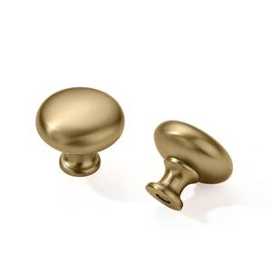 lot 20104 image: Cabinet Knobs 1-14 Champagne Bronze Zinc Alloy Single Hole