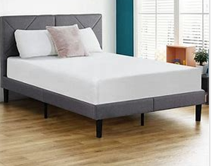 lot 17796 image: Memory Foam Mattress in Rolled Shipping Box