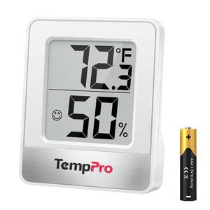 lot 2051 image: TempPro TempAir Digital Hygrometer Thermometer Indoor Humidity Gauge