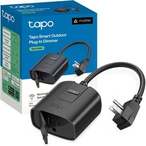 lot 2087 image: Tapo Outdoor Smart Dimmer Plug IP65 Matter P430M