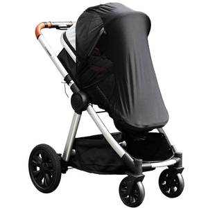 lot 2094 image: Bayan Stroller Sun Shade Cover Car Seat Carrier Dark Shade 96% UV Blocking