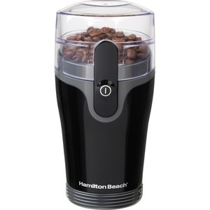 lot 2114 image: Hamilton Beach Fresh-Grind Electric Coffee Grinder Stainless Steel 80335R
