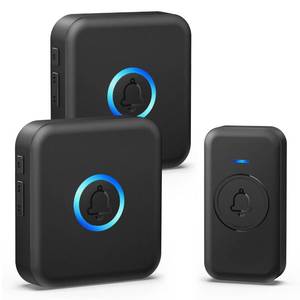 lot 2119 image: Wireless Doorbell 1000ft Range Waterproof 60 Melodies