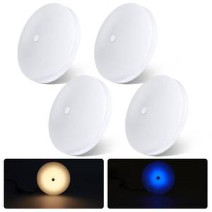 lot 2133 image: Acegoo RV LED Ceiling Dome Light 4.5 Inch 12V 3000K 4-Pack