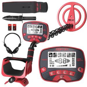 lot 5526 image: PANCKY Metal Detector for Adults Waterproof 5 Mode 10 Coil PK0075