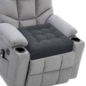 lot 5541 image: HAVARGO Recliner Cushion for Elderly 20x20x5 Inch Thick Gray 1 Pack