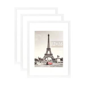 lot 5575 image: Kennethan Picture Frame 12x16 White 3 Pack