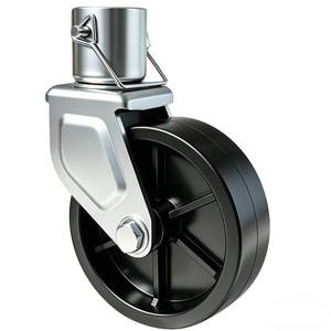 lot 5584 image: XIANGZI Trailer Jack Wheel Replacement 6-Inch x 2-Inch with Safety Pin