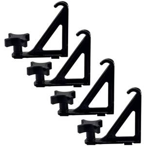 lot 5585 image: Trucktok Load Stops Replacement for T-Slot Truck Cross Bar 4 Pack
