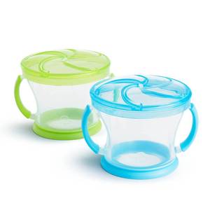 lot 6472 image: Munchkin Snack Catcher No Spill Kids Snack Containers 2 Pack