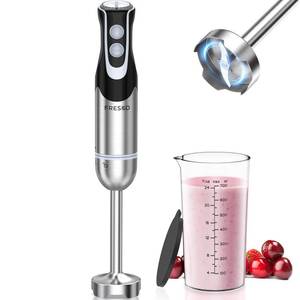 lot 7370 image: FRESKO 2-In-1 Immersion Hand Blender 500W 12-Speed with Turbo Mode