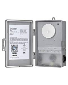 lot 7397 image: DEWENWILS WiFi Pool Pump Timer Smart Controller 120-277 VAC