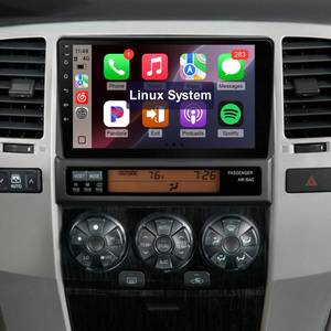 lot 7412 image: Naifay Double Din Car Stereo for Toyota 4Runner 2003-2009 Linux 9 Inch