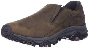 lot 7426 image: Merrell Mens Waterproof Moccasin Earth Size 14  Retail $130