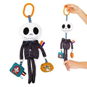 lot 8146 image: Kids Preferred Disney Baby Jack Skellington On The Go Activity Toy With Teether