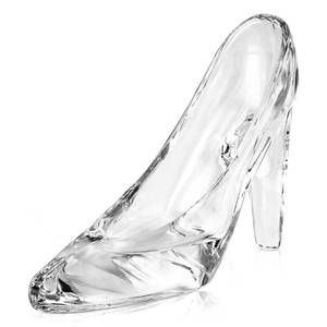 lot 8148 image: TWZKXC Small Glass Crystal Slipper Party Decoration, 1 Pack