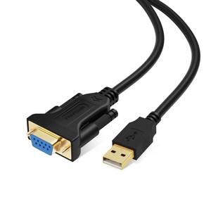 lot 8152 image: CableCreation USB to RS232 Female DB9 Serial Adapter Cable FTDI 3.3FT1M