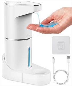 lot 8187 image: Everlasting Comfort Touchless Automatic Soap Dispenser Wall Mounted 350ml 12 oz
