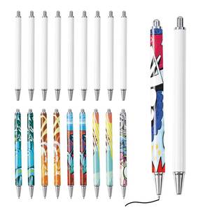 lot 8206 image: KEARTN Sublimation Ballpoint Pens Blank 15 Pcs With Shrink Wrap No Clip