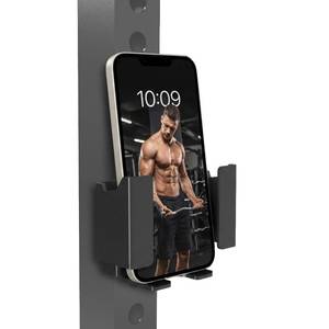 lot 8210 image: J Bryant Power Rack Phone Holder Fits 2x2 and 3x3 Uprights, 58-1 Inch Holes