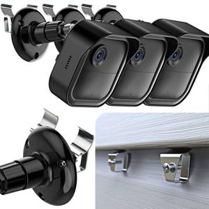 lot 8219 image: Hibezos 3-Pack Blink Outdoor Camera Mount with Siding Hooks