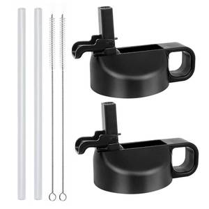 lot 8244 image: SYACOT Replacement Straw Lid for Hydro Flask 32 40 64 oz Wide Mouth Bottles