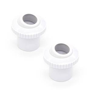 lot 8261 image: Ganador Pool Return Eyeball Outlet 1.5 Slip-Fit (2-Pack) For Hayward SP1421E