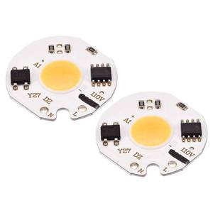 lot 8270 image: MECCANIXITY LED Chip Bulb 110V 12W Warm White 3000-3200K Driver Free 2 Pack