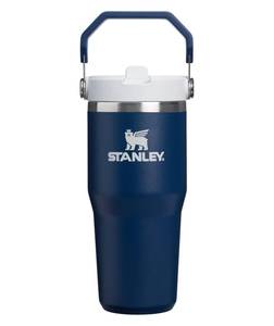 lot 8290 image: Stanley IceFlow 2.0 Flip Straw Tumbler 14 Oz Dark Navy