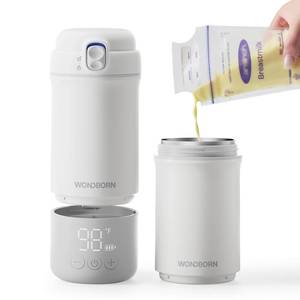 lot 9071 image: WONDBORN Portable Bottle Warmer for Travel, Breastmilk & Water, 3X Faster