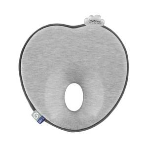 lot 10050 image: Babymoov Lovenest Baby Head Support, Soft Infant Support for Supervised Awake Time, Stroller & Bouncer Use, Breathable Fabric, Lightweight Newborn Support, Grey