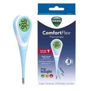 lot 10061 image: Vicks ComfortFlex Digital Thermometer for Adults & Children