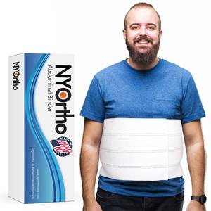 lot 10075 image: NYOrtho Bariatric Abdominal Binder,12-Inch Wide Elastic Belly Wrap for Plus-Size Men and Women,Post-Surgery Stomach Compression Garment for Hernia Surgery, Natural Birth, Abdominal Injuries