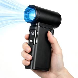 lot 10095 image: Lumvraneo Portable Handheld Turbo Fan, Rechargeable Compressed Air Duster