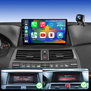 lot 13048 image: iCarSEPTON Car Stereo 10 Inch Android 13 Radio 4G64G Honda Accord 2008-2012  Retail $169.99
