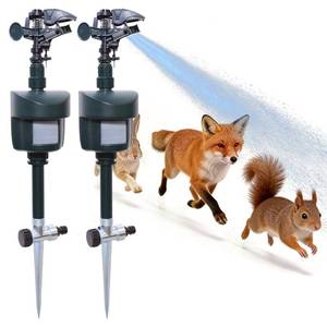 lot 13049 image: Yardeen Motion Sensor Sprinkler, Adjustable Spray Distance, Width & Sensitivity