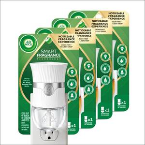 lot 13099 image: Plug In Scented Oil Advanced Gadget, 4 Count, White