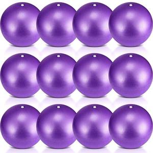 lot 13124 image: Hungdao Mini Pilates Ball 9 Inch Purple 12 Pcs