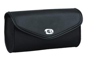 lot 13185 image: The Nekid Cow Motorcycle Windshield Bag Black TwistLock