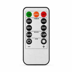 lot 14330 image: Haitanghua Universal 11-Key Flameless Candle Remote Control 2468H Timer