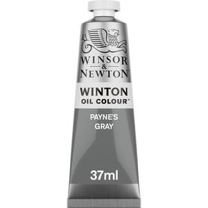 lot 14331 image: Winsor & Newton Winton Oil Color Paynes Gray 37ml Tube Series 1 #465