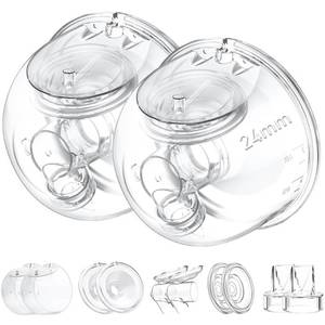 lot 14346 image: IVARONAL Breast Pump 24mm Flange Collector Cup For Momcozy S12 ProS9 Pro
