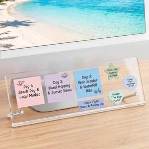 lot 14393 image: Yncotte Monitor Memo Board Holder 14in x 5in