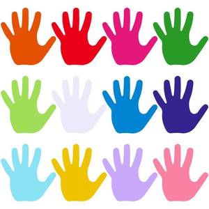 lot 14471 image: Moinchore Hand Paper Bulletin Board Cutouts 600 Pcs 1.97 in x 1.97 in