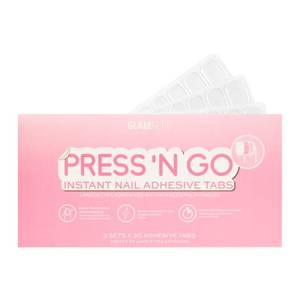 lot 14474 image: Glamnetic Press N Go Instant Nail Adhesive Tabs 90 Tabs