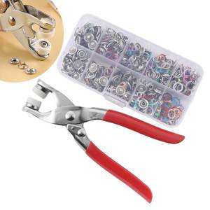 lot 14486 image: TWZKXC Safety Eye Pliers Tool Kit, 9.5mm Snaps, 100 Sets