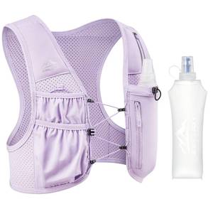 lot 17871 image: Zelvot Running Hydration Vest 500ml Soft Flask Purple XSS