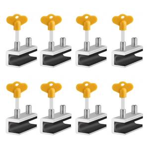lot 18920 image: PENMAMA Sliding Window Locks, 8 Pack Security Stoppers with Keys