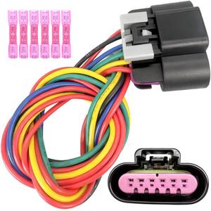 lot 18936 image: MecXora Accelerator Pedal Sensor Connector Harness 6-Terminal 13584094